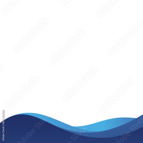 Wave Footer Shape