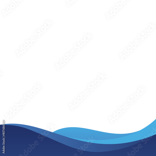 Wave Footer Shape