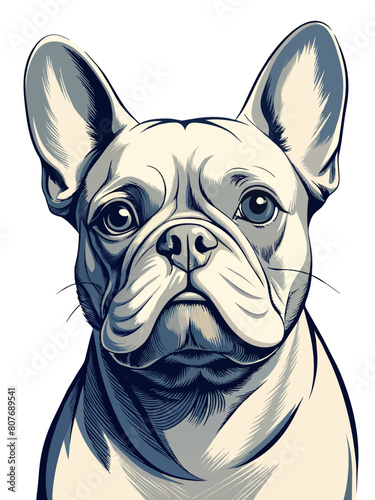 french bulldog portrait