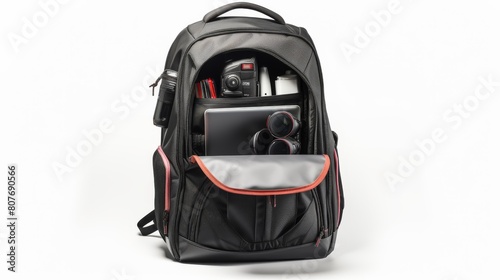 Laptop Backpack with Padded Sleeves and Multiple Compartments
