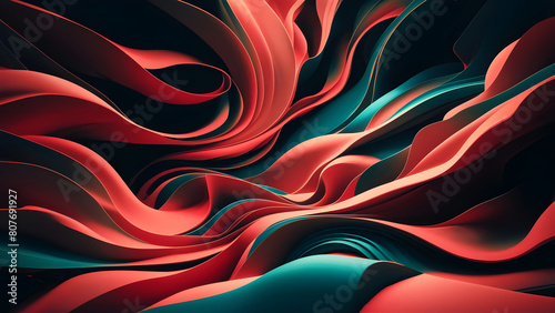 Wave Pattern Abstract Background Design