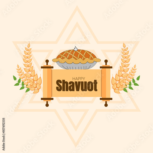 Shavuot is a Jewish holiday that commemorates the giving of the Torah at Mount Sinai and the harvest of the first fruits.