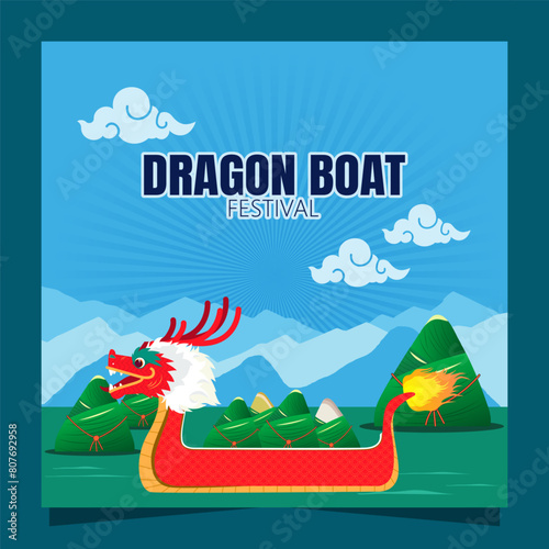 Dragon Boat Festival, also known as Duanwu Festival, is a traditional Chinese holiday celebrated on the fifth day of the fifth lunar month.