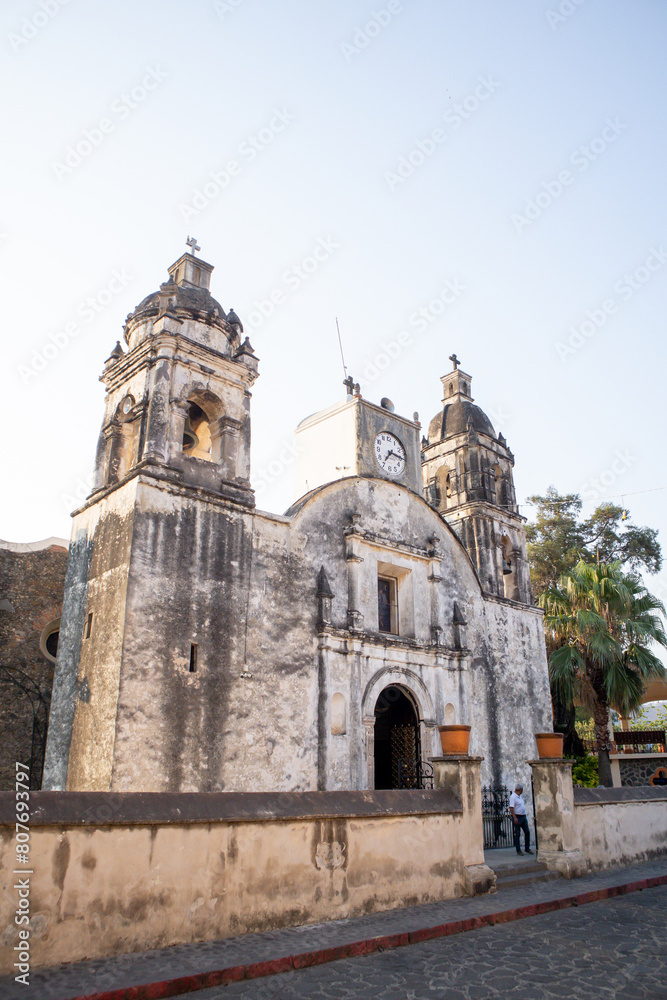 Tepoztlam, Morelos, Mexico templo santisima trinidad 