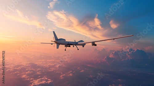 Aerial Surveillance Aircraft Or Drone