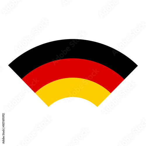 Free Download germany flag ribbon - GFXLoad