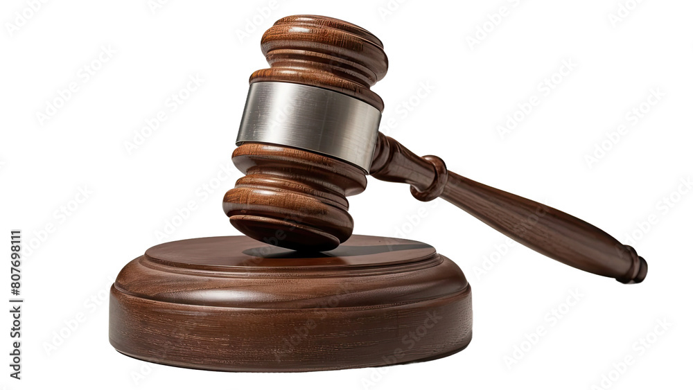 isolated gavel, GENERATIVE AI isolated gavel, GENERATIVE AI