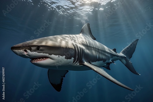 Shark in the sea Great White Shark