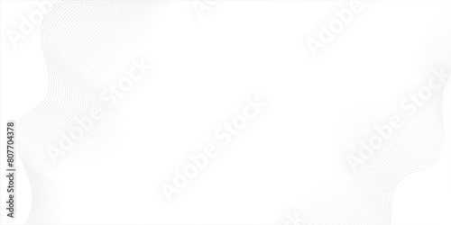 Vector abstract white digital blend wave lines technology background. Modern minimal gradient white flowing wave lines and glowing moving lines. Futuristic technology and sound wave lines background.