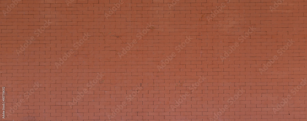large orange brick wall It is a high resolution panoramic image. large orange brick wall It is a high resolution panoramic image.