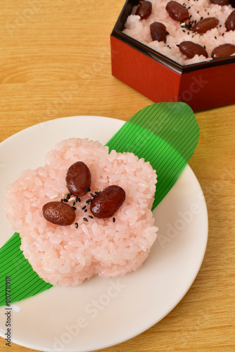 甘納豆のお赤飯