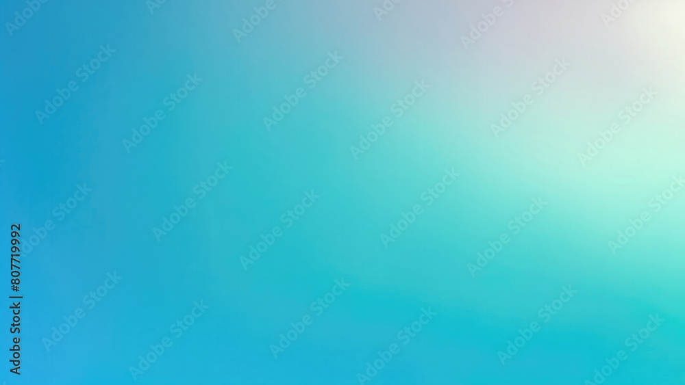 Light Cyan gradient abstract banner background