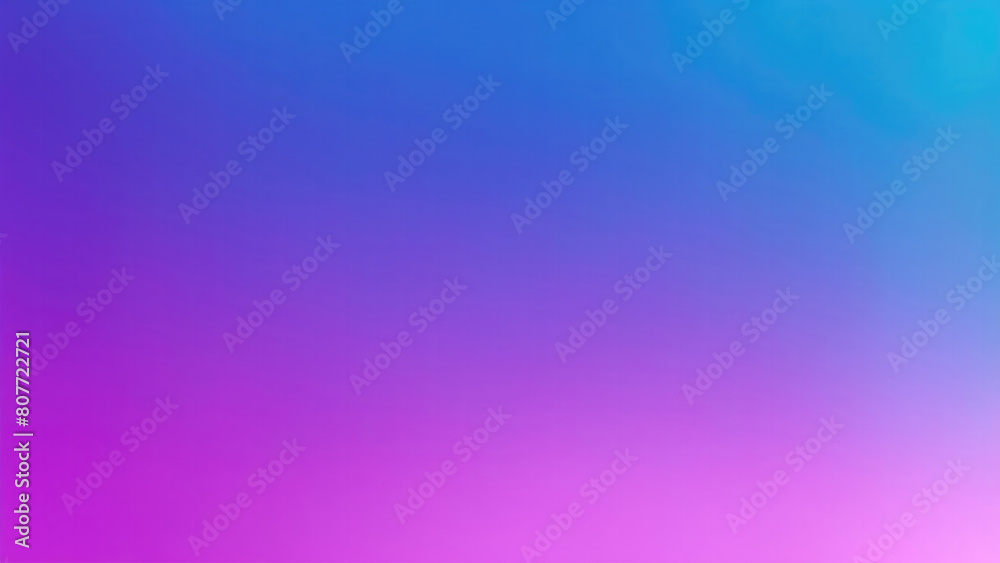 Blue, purple, and pink color gradients grainy background