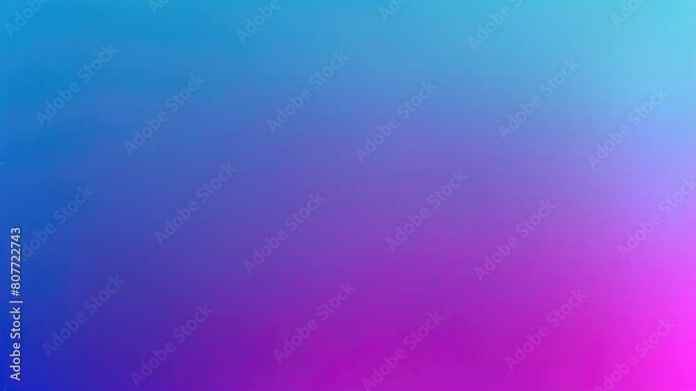Blue, purple, and pink color gradients grainy background