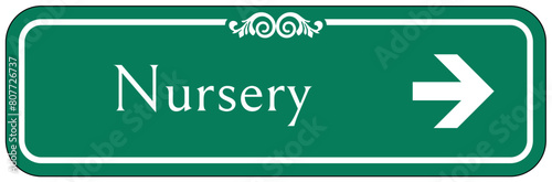 Nursery sign