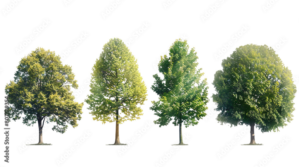 Trees isolated on white background PNG transparent background Trees isolated on white background PNG transparent background