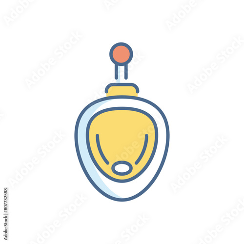 Urinal vector icon