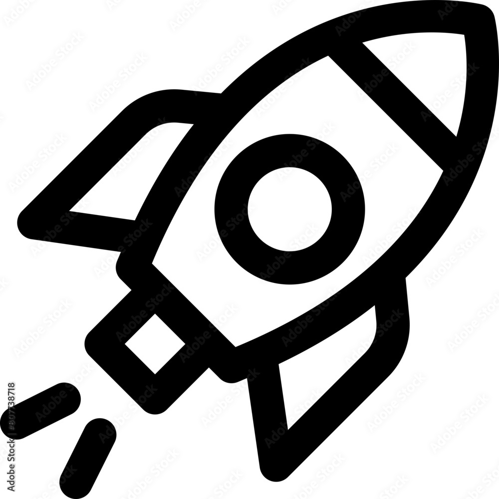 spaceship icon. vector line icon for your website, mobile, presentation, and logo design. spaceship icon. vector line icon for your website, mobile, presentation, and logo design.