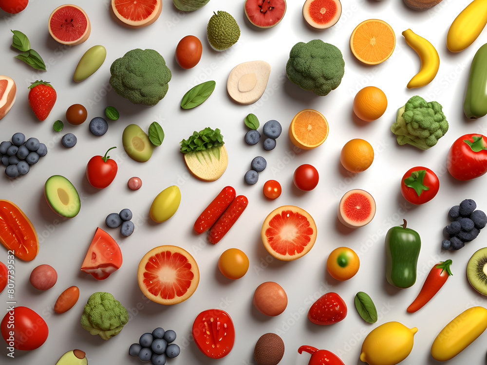 fruits and vegetables,vegetables on white background fruits and vegetables,vegetables on white background