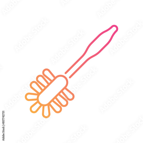 Toilet Brush vector icon