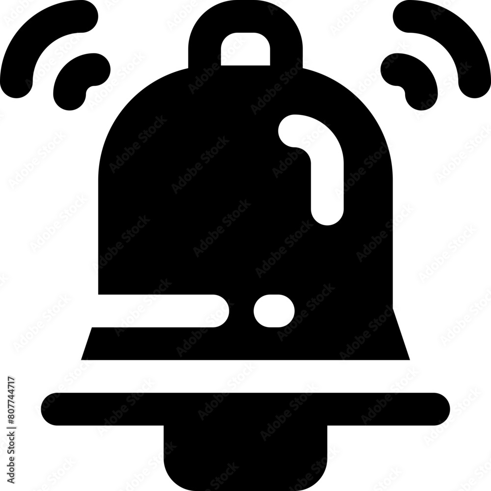 bell icon. vector glyph icon for your website, mobile, presentation, and logo design. bell icon. vector glyph icon for your website, mobile, presentation, and logo design.