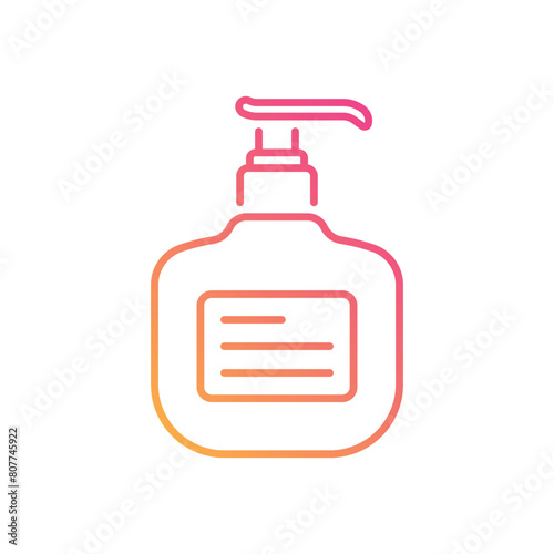 Antibacterial Gel vector icon