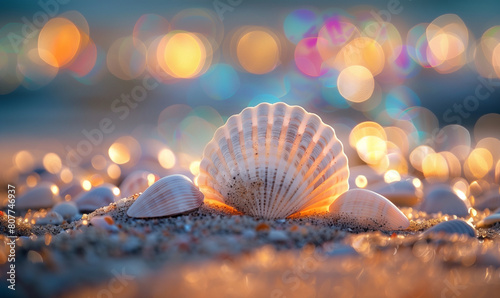 浜辺の貝殻 © NOS Inc.
