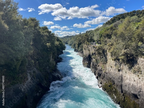 Huka Falls, Taupo, North Island of New Zealand