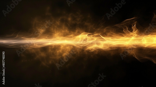 explosion of fire background  horizontal shining streak of light backdrop  emerging strength  power and tension   