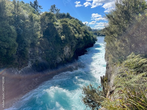 Huka Falls, Taupo, North Island of New Zealand