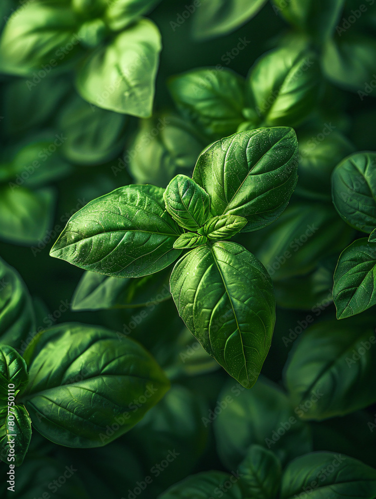 Fresh basil leaves arranged in a vibrant green bunch, highlighting their natural beauty and aroma. Fresh basil leaves arranged in a vibrant green bunch, highlighting their natural beauty and aroma.