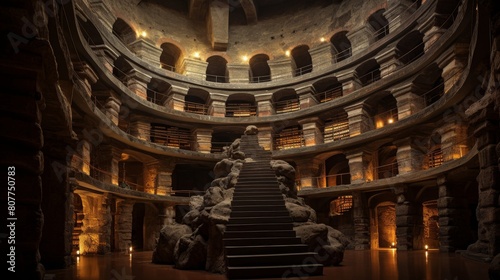 Roman coliseum s hidden library of ancient texts