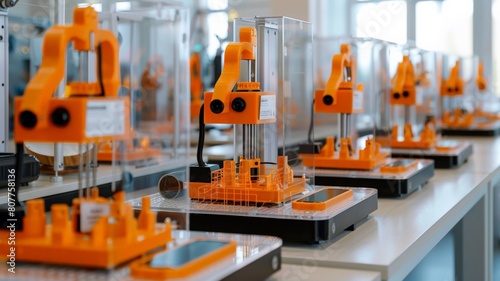 Simulate prototype products with 3D printing. Smart factory through Virtual Factory Tour technology.