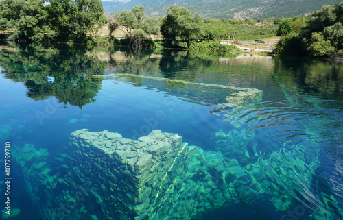 Lago di Capodacqua, Atlantide d'Abruzzo, Capestrano