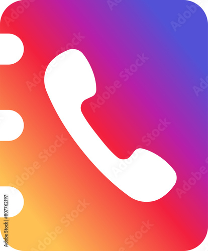 Instagram Contact List Icon for Personal Directory Instagram Gradient App photo