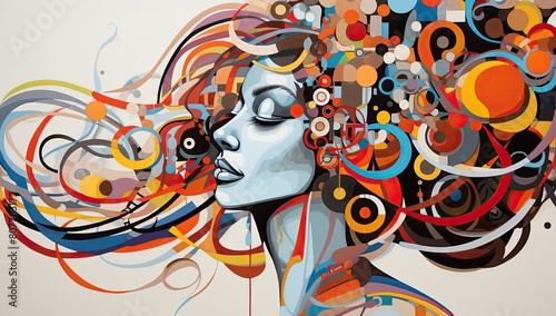 Graffiti Glory: Abstract, Colorful Drawings Infusing Urban Walls with Creativity © Murda