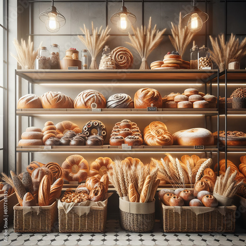 A cozy and beautiful bakery