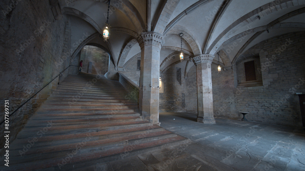 Palazzo comunale a città di Castello in Umbria Palazzo comunale a città di Castello in Umbria
