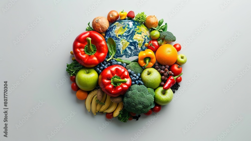 World food day or vegeterian day concept UHD wallpaper World food day or vegeterian day concept UHD wallpaper