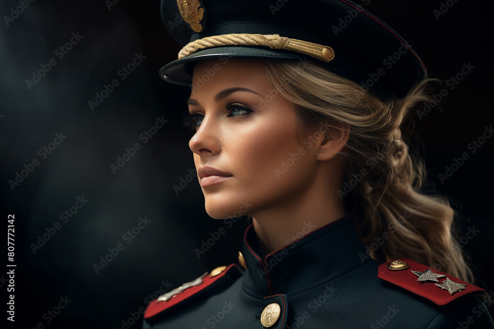 Generative AI illustration of young soldier realistic detailed photography texture Generative AI illustration of young soldier realistic detailed photography texture