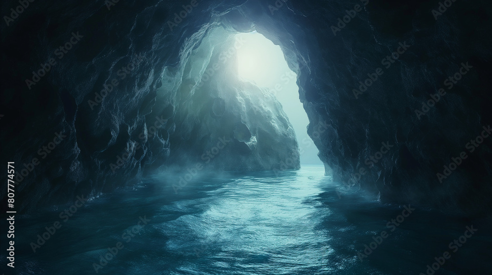 cave in the sea
