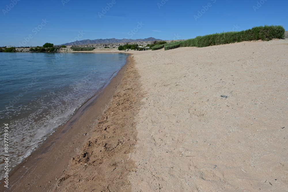 Big Bend of the Colorado State Recreation Area in Nevada. 
