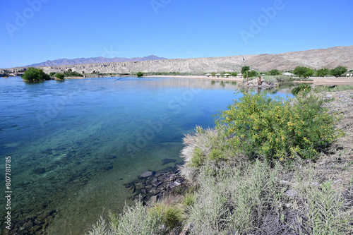 Big Bend of the Colorado State Recreation Area in Nevada. 