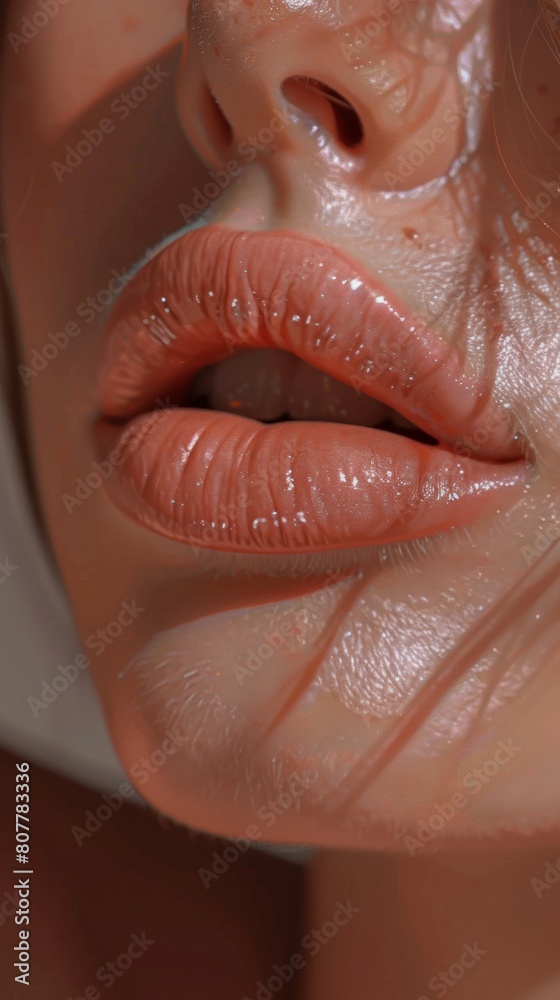 Obraz premium Intentionally blurred image provoking intrigue and emphasizing artistic expression over clarity