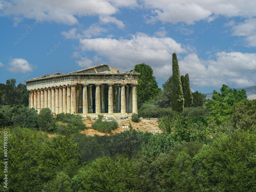 Fototapeta premium Temple of Hephaestus, Athens, Greece