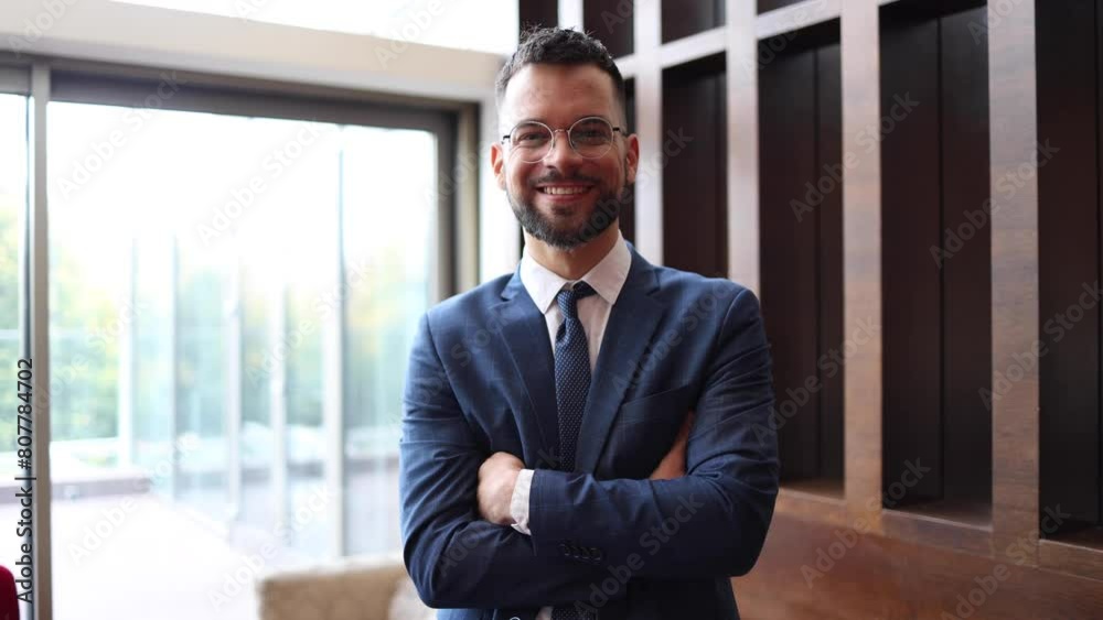 Portrait of a young and successful businessman Portrait of a young and successful businessman