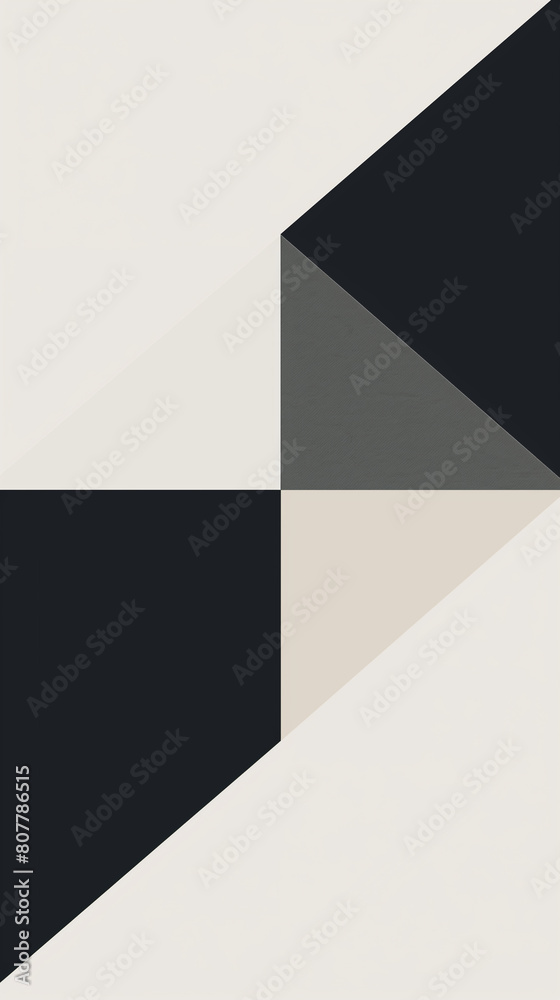 Geometric design with contrasting colors and shapes. Geometric design with contrasting colors and shapes.