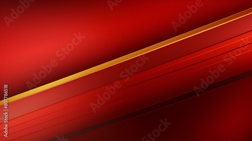 Red abstract background with gold lines backgrounds for postcards and banners for advertising and business posters websites and covers vector illustration for graphic design
