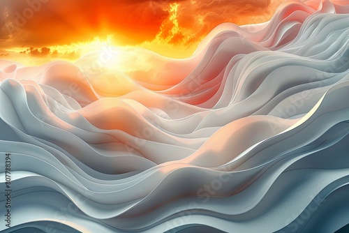 Nature-Inspired Abstract Organic Shapes Clipart: A Fluid Form Collection