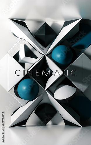 
Beautiful futuristic Geometric 3D Render background,
Abstract,interior,Minimal,Textured,paper,shine,for business or product presentation tunnel with light and white tones,AI generated

